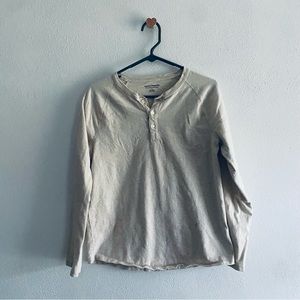 Amazon essentials cream shirt